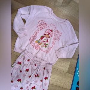 Strawberry shortcake pink matching set Women’s large